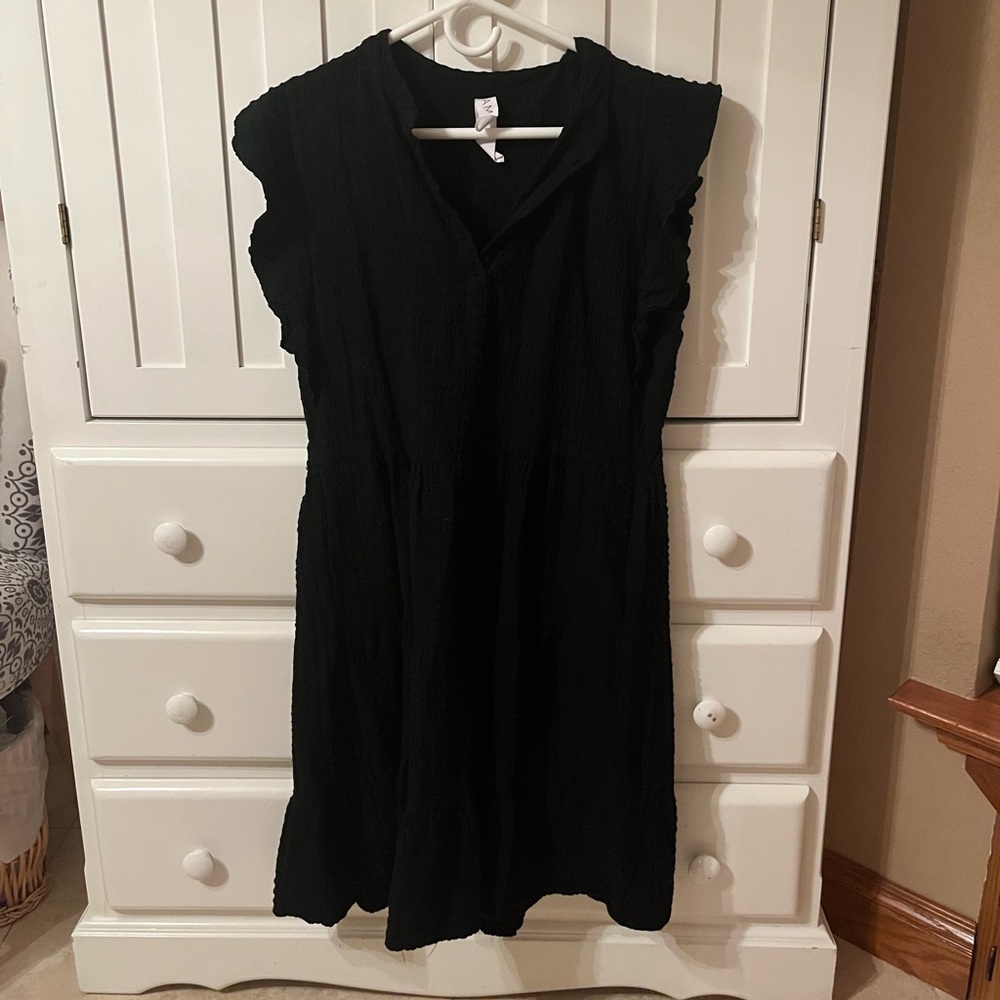 Anthropologie Amadi Black dress